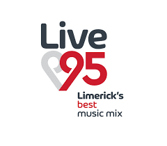 The image depicts a radio station logo music, providing listeners with a mix of the best music from Limerick.